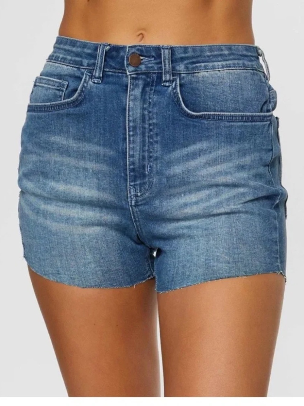 NWT~O'Neill~ Walker Women's Denim Jean High Waist Shorts~Size 25